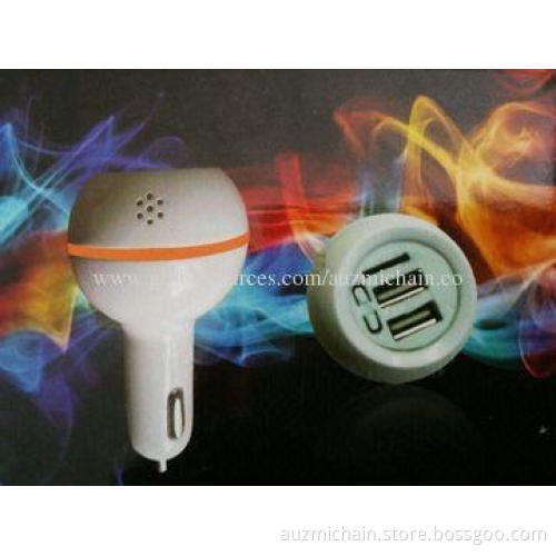 Universal Car Chargers with Incense Burner and Car MP3 Player